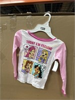 Disney $15 Retail Princess Pajama Tee, size 6