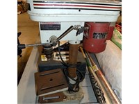 BENCH MODEL  MULTI SPEED  DRILL PRESS, GOOD