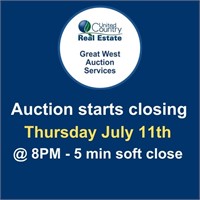 Auction starts closing Thursday July 11th @ 8PM -