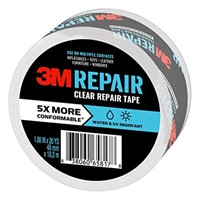 3M Clear Repair Tape, 1.88 inch by 20 yards, 1 ro