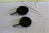 Two Cast Skillets - One Grizwald #5