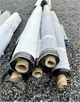 (5) 10'x50' Rolls of Rubber Roofing