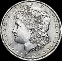 1889-P US Morgan Silver Dollar BU from Set