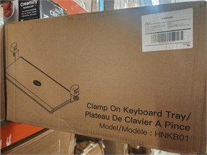 Clamp on Keyboard Tray