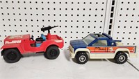 Vtg Toy Trucks