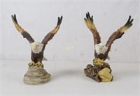 2 Eagle Figurine