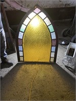 Vintage Stainglass church window