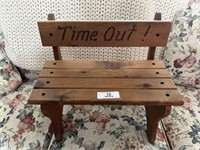 Childs "Time Out" Bench