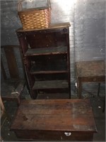 Antique Furniture Lot- See Pictures