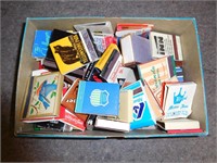 BOX OF VINTAGE AND NEWER MATCHES