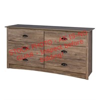 Prepac 6 Drawer Dresser