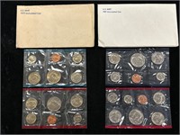 1979 & 1981 US Mint Uncirculated Coin Sets