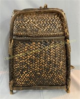 Vintage Japanese backpack, Sac à dos, 14" x 18"