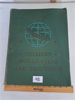 1947 Colliers World Atlas