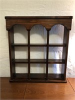 Decorative Wood Display Shelf is 25x23x5.5