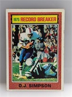 1976 Topps OJ Simpson Record Breaker #6