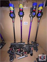 4 pcs mix Dyson; assorted Dyson vacuums, 2 pcs