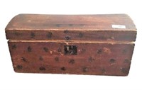 Antique Hinged Hump Back Chest