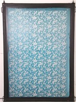 METAL SCREEN PANEL WITH FLOWERS