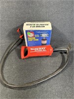 Propane Camp Stove and Double quick Air pump