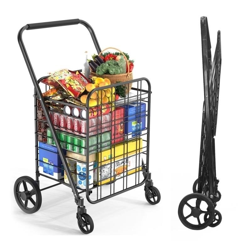 N2159  Siffler Folding Shopping Cart 360 Wheels