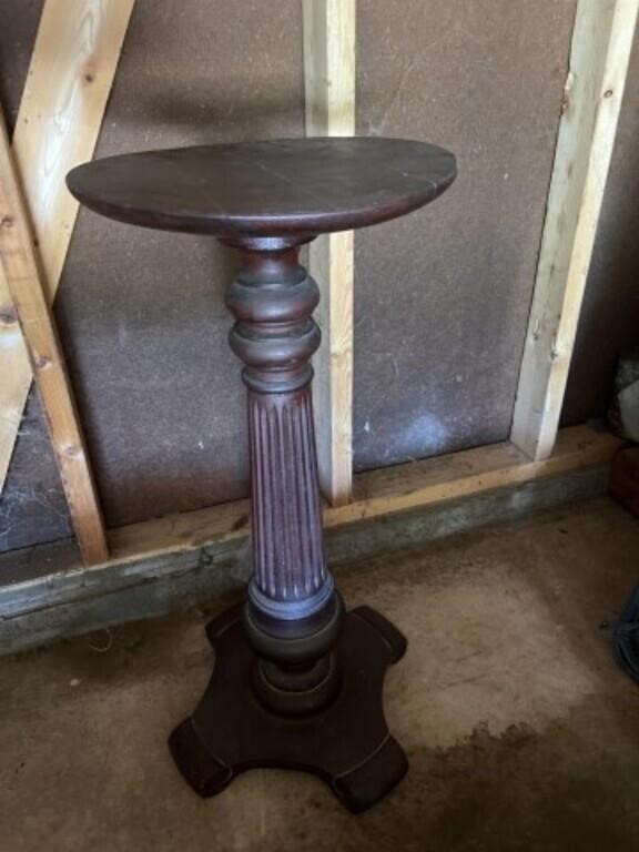 Oak Pedestal