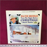 Walter Brennan Christmas LP Record (Vintage)