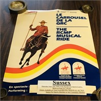 The RCMP Musical Ride Poster (24" x 17 1/2")