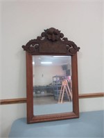 Wooden Mirror / Miroir en bois - 30" X 18"