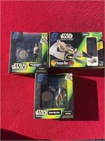 Star Wars figures & speeder Bike