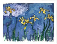 Claude Monet - 1840-1926•À_- "Iris jaunes au nuag