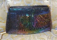 1970's Bags by Marlo Rainbow Metal Mesh Purse