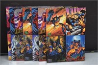 1994/95 Fleer Marvel Uncut Promo Sheets