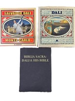 3pc Salvador Dali Books "Monte Carlo, Dali &