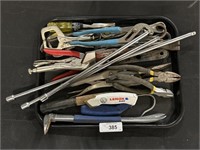 Tools, Vise Grips, Pliers, Socket Extensions.