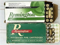 95rds 9mm ammunition: Remington, 124gr - no