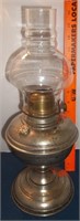 Vtg No 3 Queen NY Co Oil Lamp