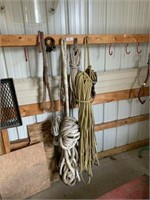 Assorted Tow Ropes and Clevis