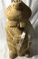 Carved Wooden Beaver Standing 20 1/2 inches tall