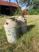 Milk cans (2)