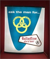 Lighted Ballantine Beer Sign
