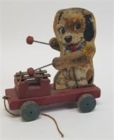 Vintage Fisher Price Merry Mutt Pull Toy