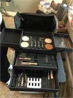 Large makeup bag abandoned scaffolding kit