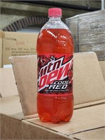 (120x) 1 Liter Bottle Mtn Dew Code Red