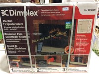NIB Dimplex Electric Fireplace Insert