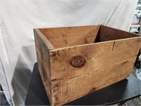Vintage Wooden Co-Op Crate