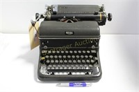 ROYAL TYPEWRITER WITH COVER