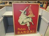 Board Mounted France Advertising Poster Art