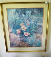 Framed Floral Still Life-Maaurlimann Armstrong