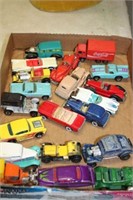 TRAY LOT OF DIECAST CARS-VARIOUS BRANDS